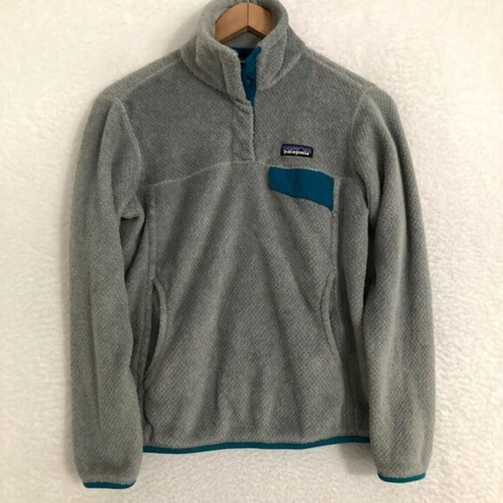 Patagonia Re-Tool Snap-T Pullover Womens Size‎ S Polartec Fleece Outdoor Hiking